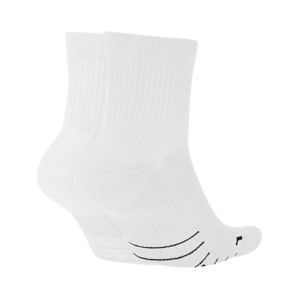 Nike Unisex's Multiplier Running Ankle Socks (2 Pair)