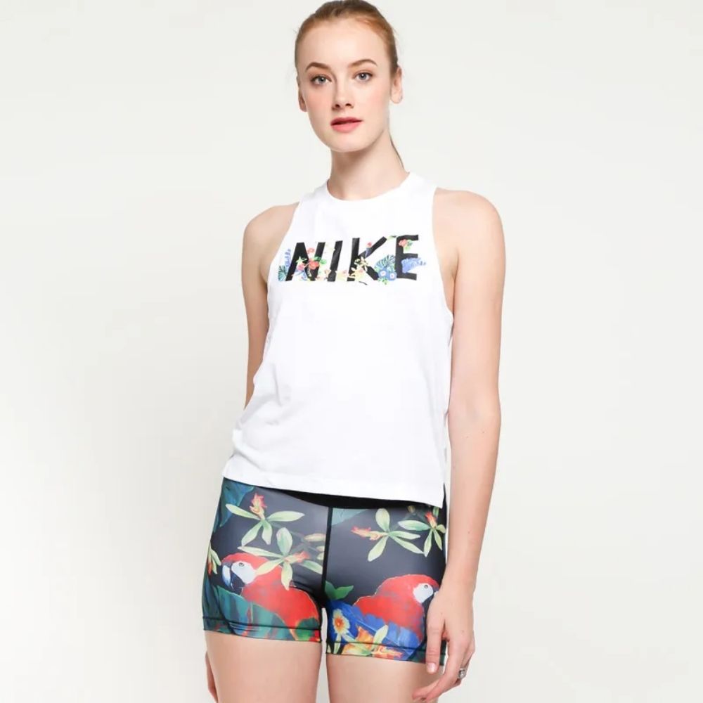 Nike Women's Running Miler Femme Tank Top - White