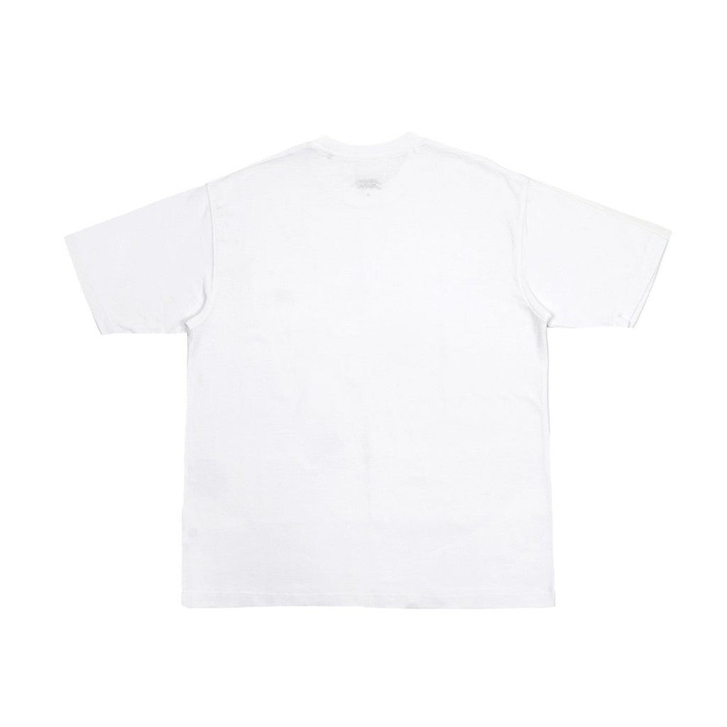 Budak Baek Embroidery Logo Pocket Tee Unisex White