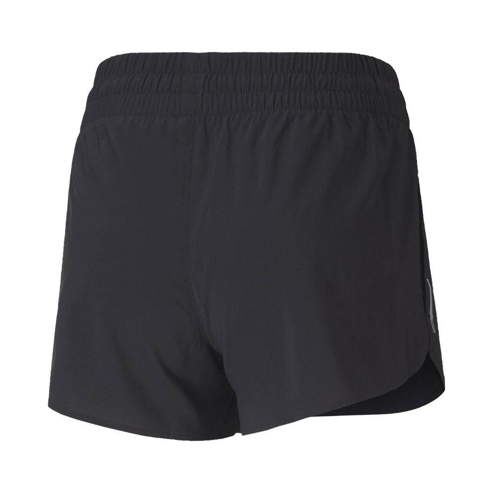 Puma Women's Train Favorite 4 Woven Shorts - Black