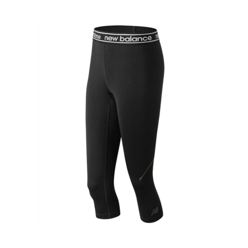 New Balance Women Solid Accelerate Tights - Black