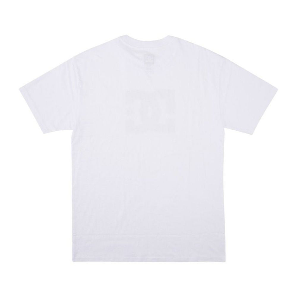 DC Screen Tee Mens Bright White - Solid
