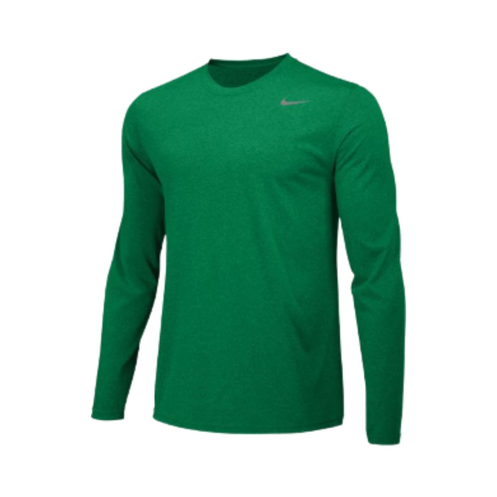 Nike Men Dri-Fit Knit Long Sleeve - Green