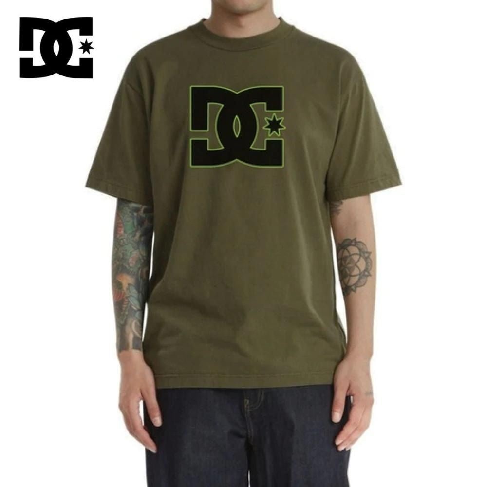 DC Screen Tee Mens Olive Night - Solid